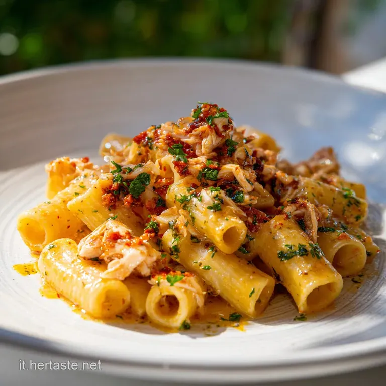 Pasta allo Scarpariello: Emulsione Cremosa