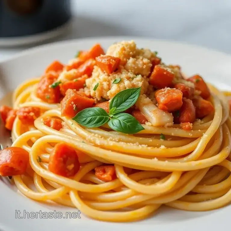 Pasta con Tonno alla Genovese