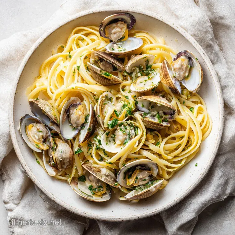 Pasta con Vongole Surgelate: Crema Vellutata