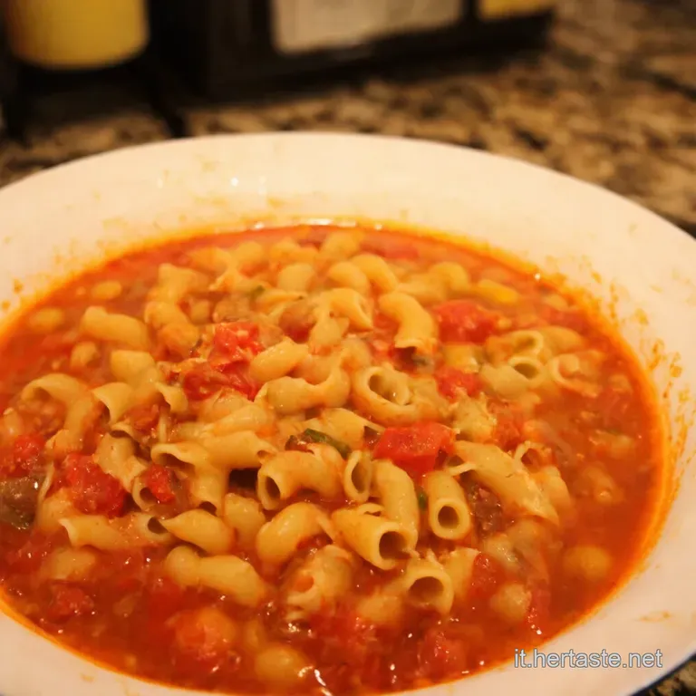 Pasta E Fagioli Alla Casalinga presentation