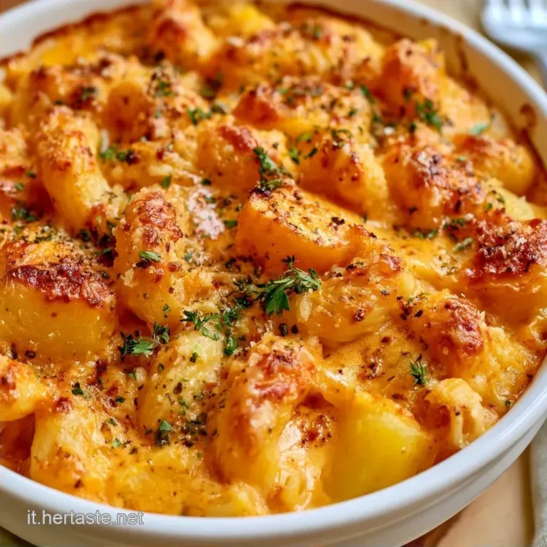 Pasta E Patate Al Forno Cremosa
