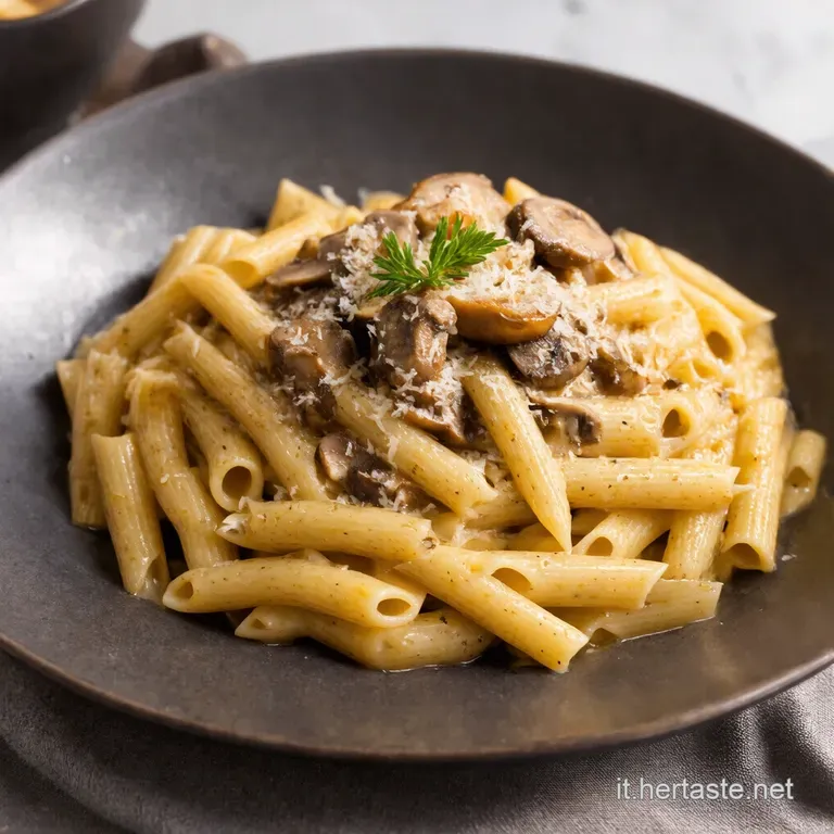 Pasta Salsiccia e Funghi Un Abbraccio di Sapori