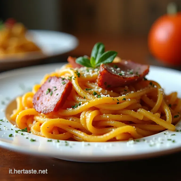 Pasta Zucca E Speck Un Autunno Nel Piatto presentation