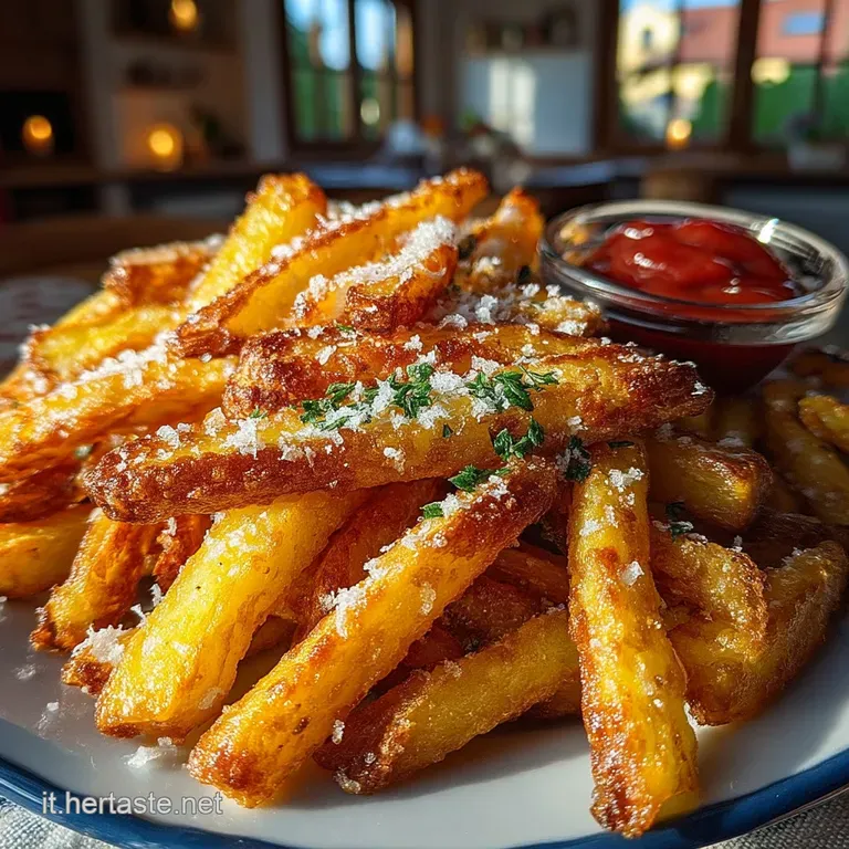 Patatine Fritte Perfette Croccanti Fuori Morbide Dentro con la Magia della Friggitrice ad Aria