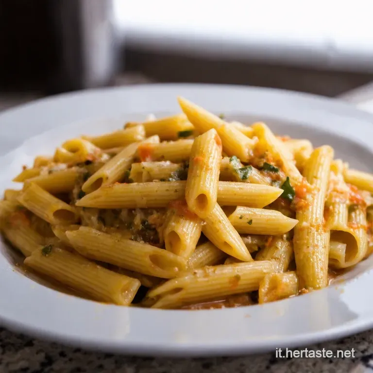 Penne Strascicate Un Classico Delle Osterie presentation