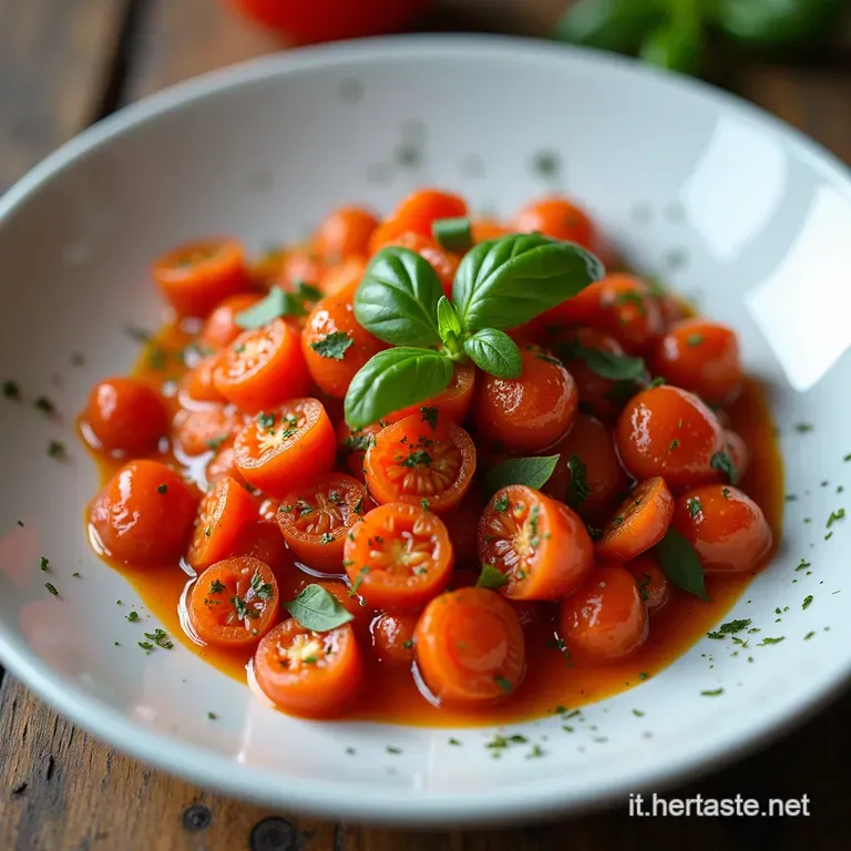 Peperonata alla Siciliana con Olive e Capperi