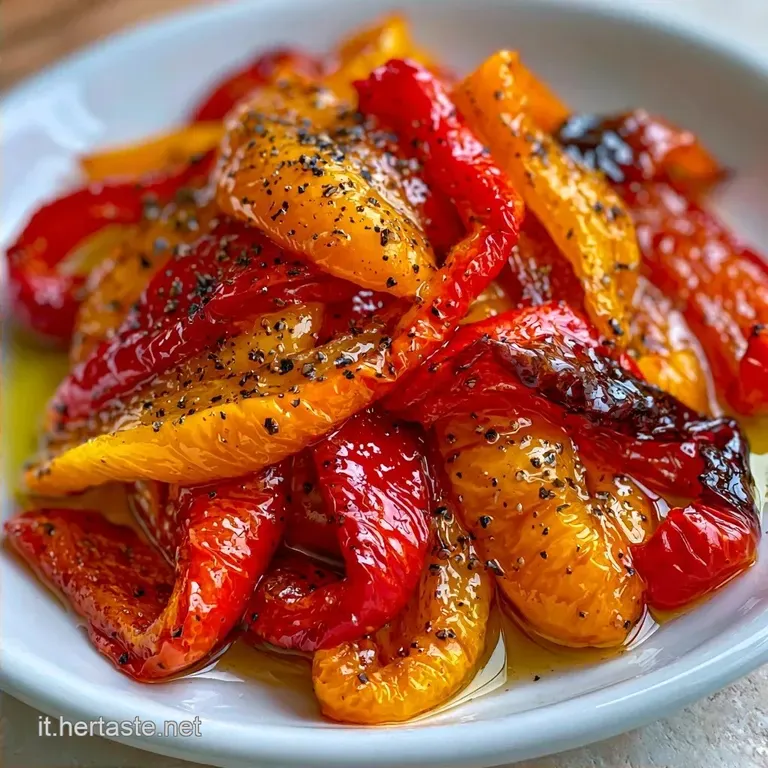 Peperoni Arrostiti Nella Friggitrice Ad Aria