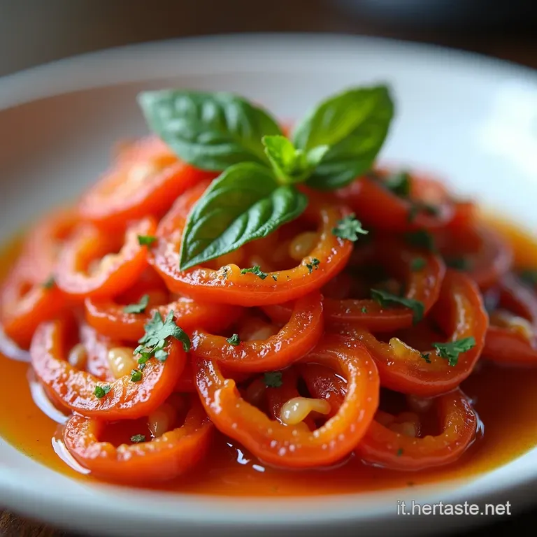 Peperoni in Agrodolce Come li Faceva Nonna