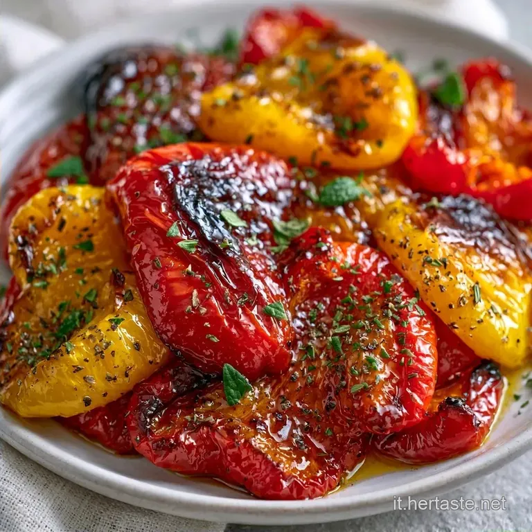 Peperoni in Friggitrice all Aglio e Origano