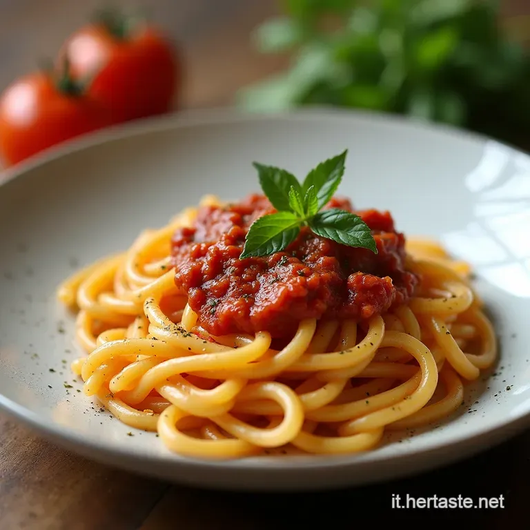 Pici Fatti in Casa al Rag&ugrave; Rustico Toscano Un Tributo alla Tradizione Etrusca