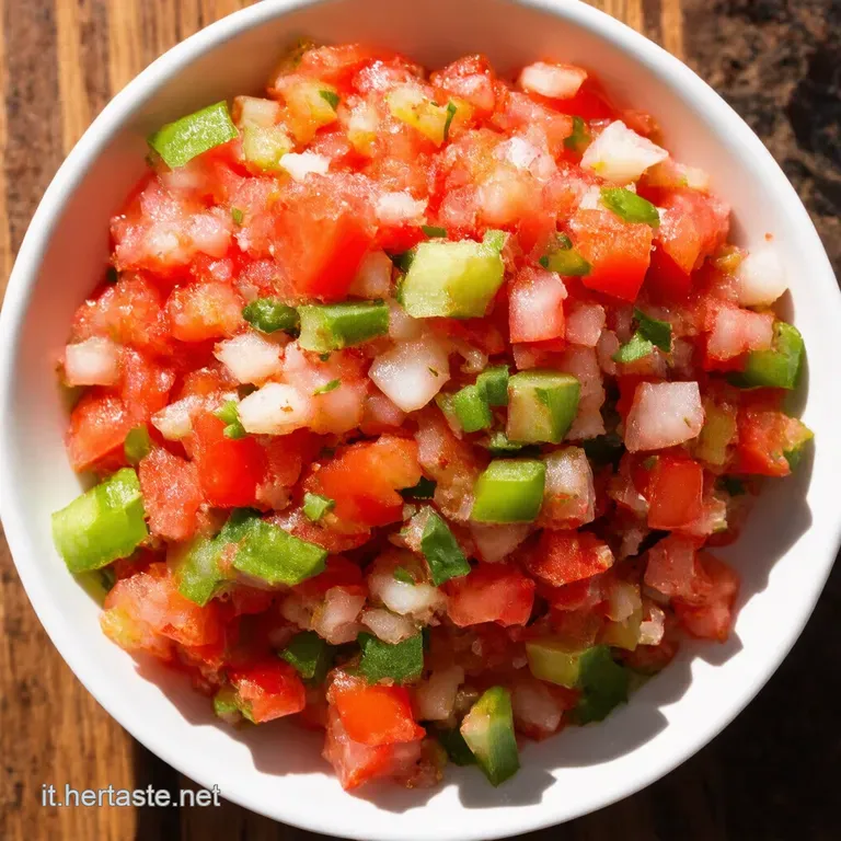 Pico de Gallo Perfetto UnEsplosione di Freschezza Messicana