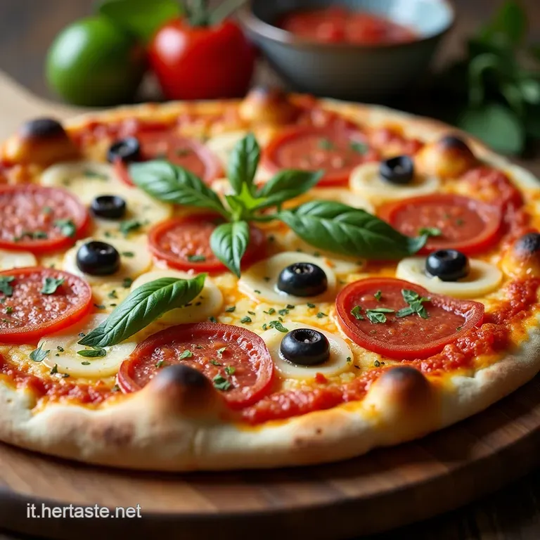 La Regina della Semplicit&agrave; Pizza Tonno e Cipolla Perfetta Croccantezza e Sapore Mediterraneo