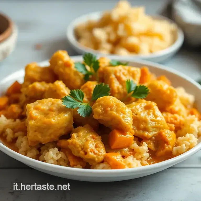 Pollo al Curry Cremoso: Facile e Delizioso come a Bollywood!