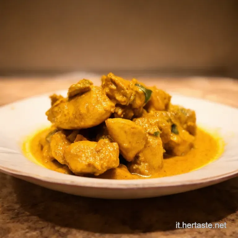 Pollo Al Curry Veloce Un Viaggio Di Sapori in 30 Minuti presentation