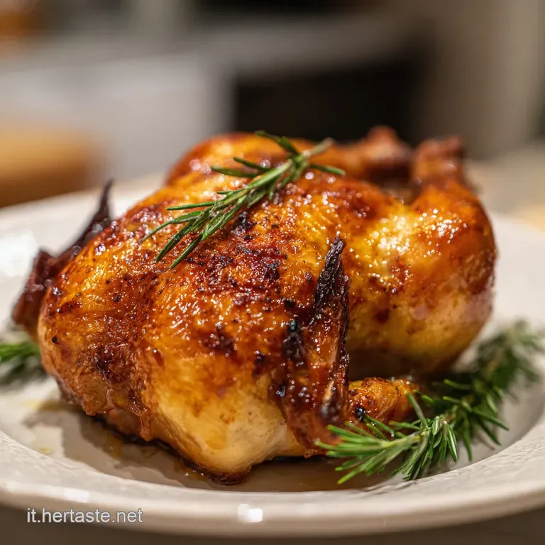 Delizioso Viaggio Culinario con il Pollo al Forno Croccante