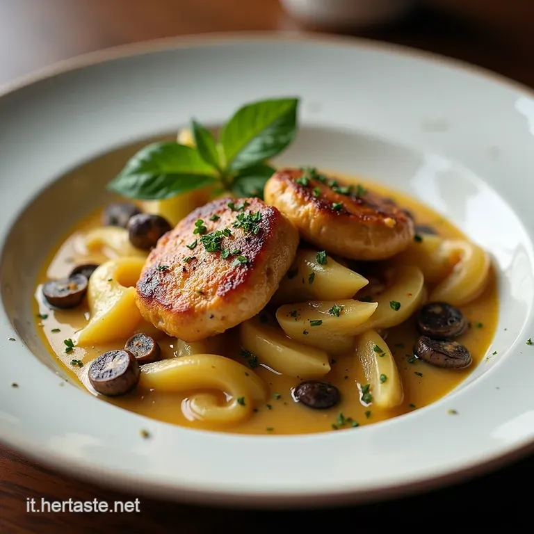 Pollo Cremoso ai Funghi Porcini o Misti Il Secondo Piatto Comfort della Domenica
