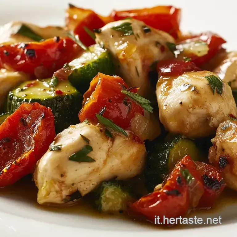 Pollo e Verdure alla Contadina: Cena Veloce in Padella