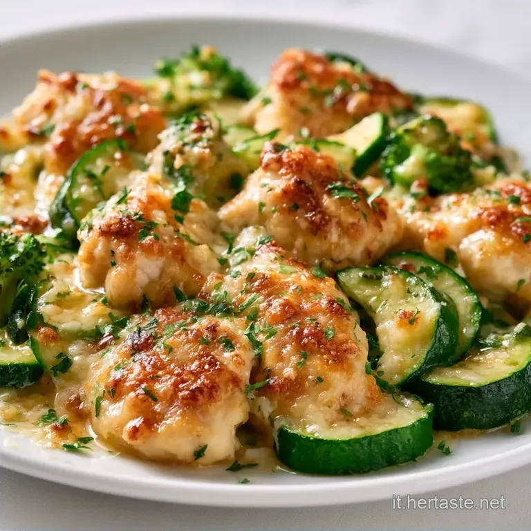 Pollo Filante al Forno con Zucchine: Tenero e Dorato