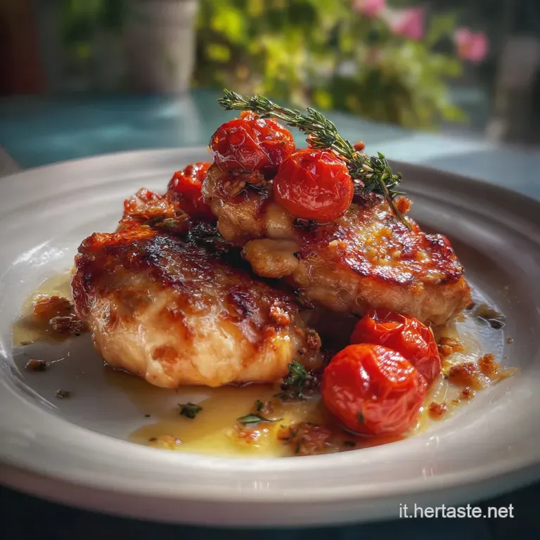 Easy Chicken Valdostana a Delicious Italian: La Ricetta presentation