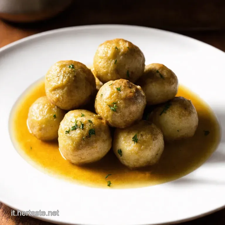 Polpette di Patate Cremose ai Funghi