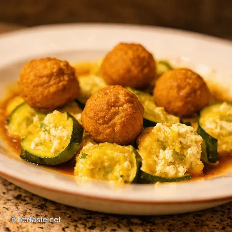 Polpette Di Ricotta E Zucchine Al Forno Unesplosione Di Freschezza presentation