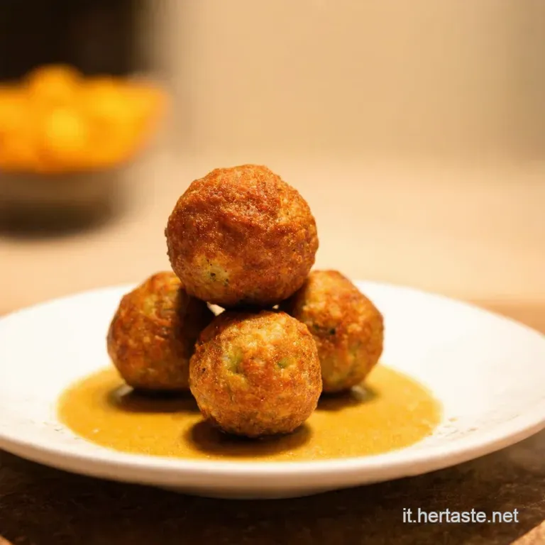 Polpette Vegane Al Sugo a Symphony of Flavor presentation