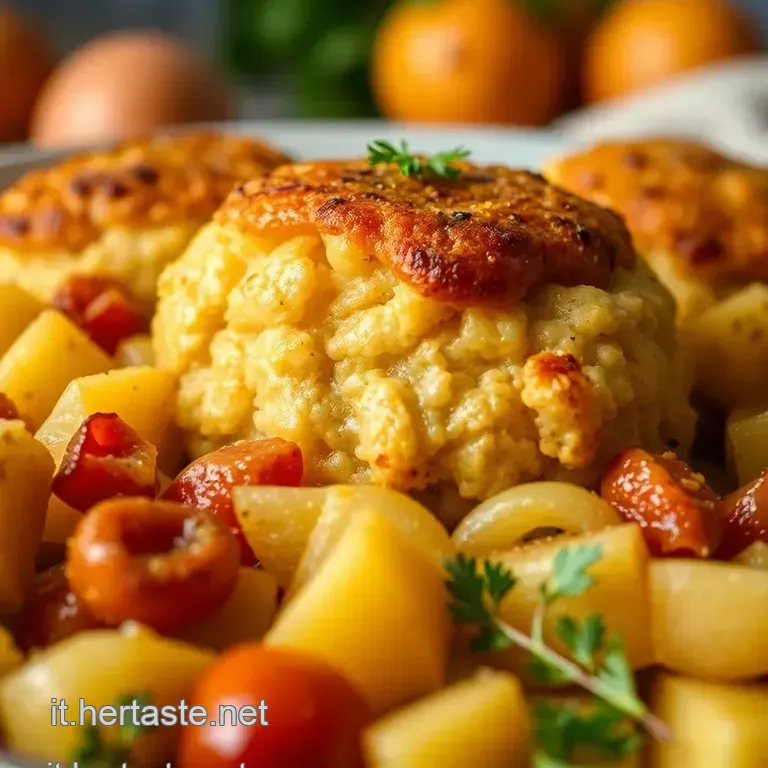 Polpettone Di Tonno E Patate: Un Mare Di Sapore in Un Morbido Involucro presentation