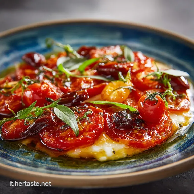 Pomodori Piccadilly Confit Aromatici Il Sole in Un Barattolo presentation