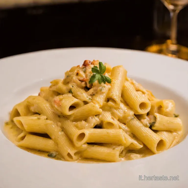 Rigatoni Blues Di Mare Molto Pi&ugrave; Belli presentation