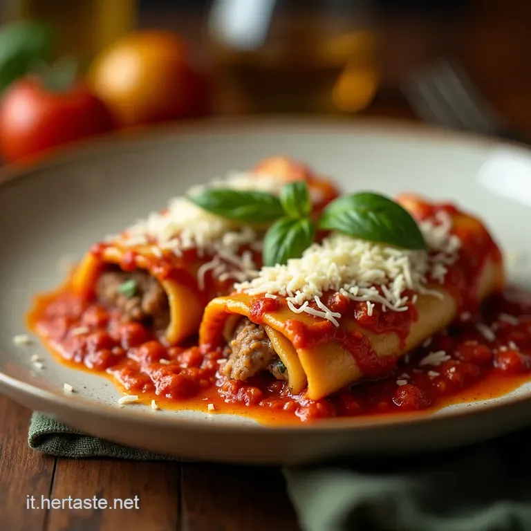 Il Ripieno Segreto Dei Cannelloni Morbidezza E Sapore Tradizionale presentation