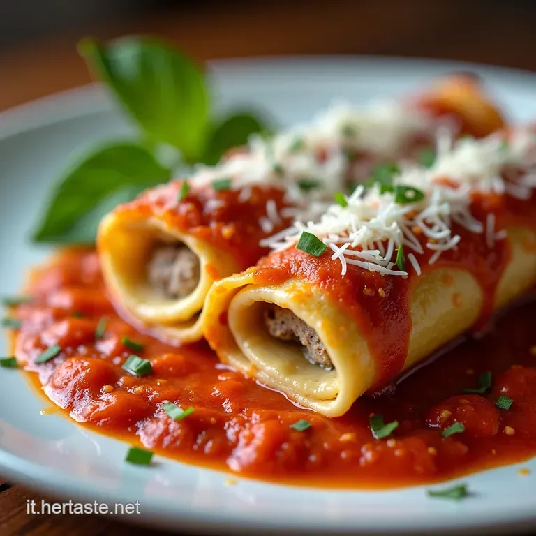 Il Ripieno Segreto dei Cannelloni Morbidezza e Sapore Tradizionale