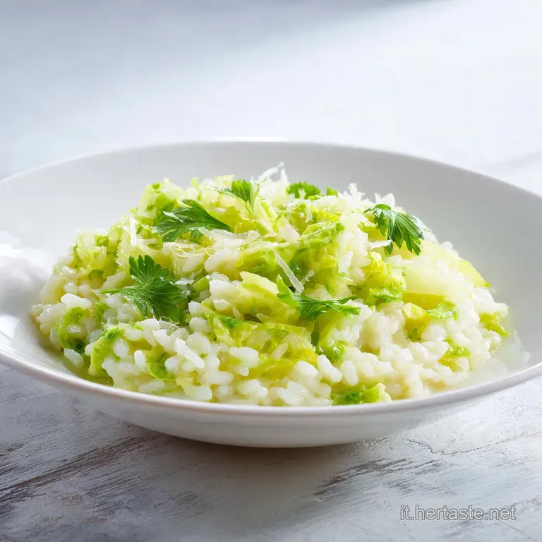 A steaming mound of tender risotto, nestled in a white bowl, adorned with fresh herbs.