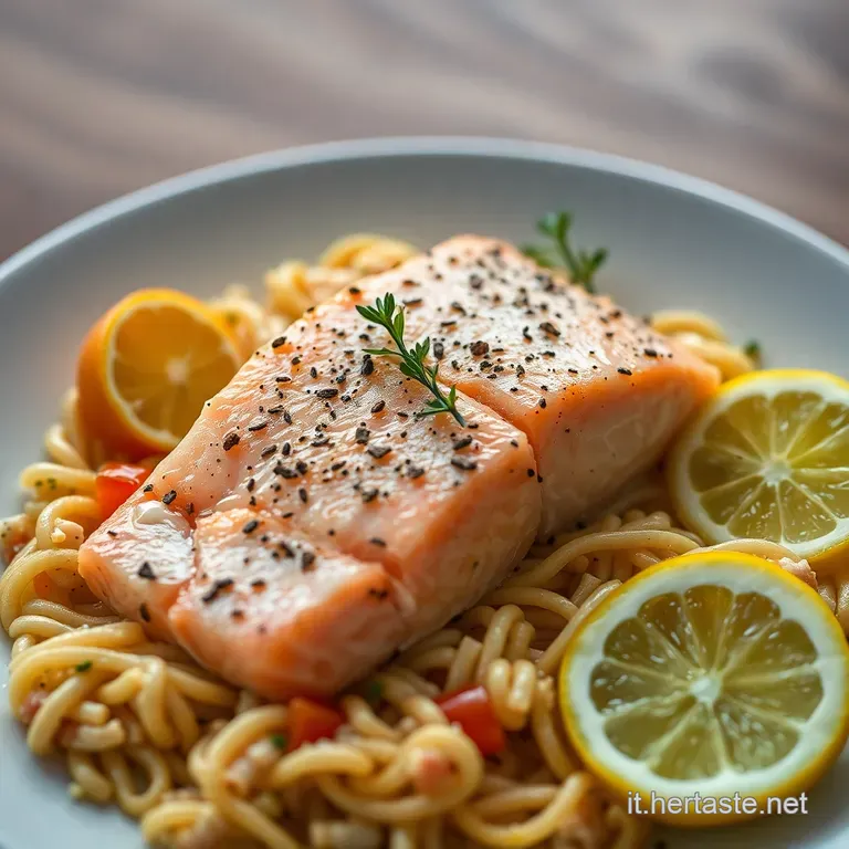 Salmone Al Limone E Finocchietto presentation