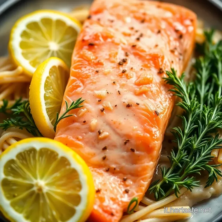 Salmone al Limone e Finocchietto