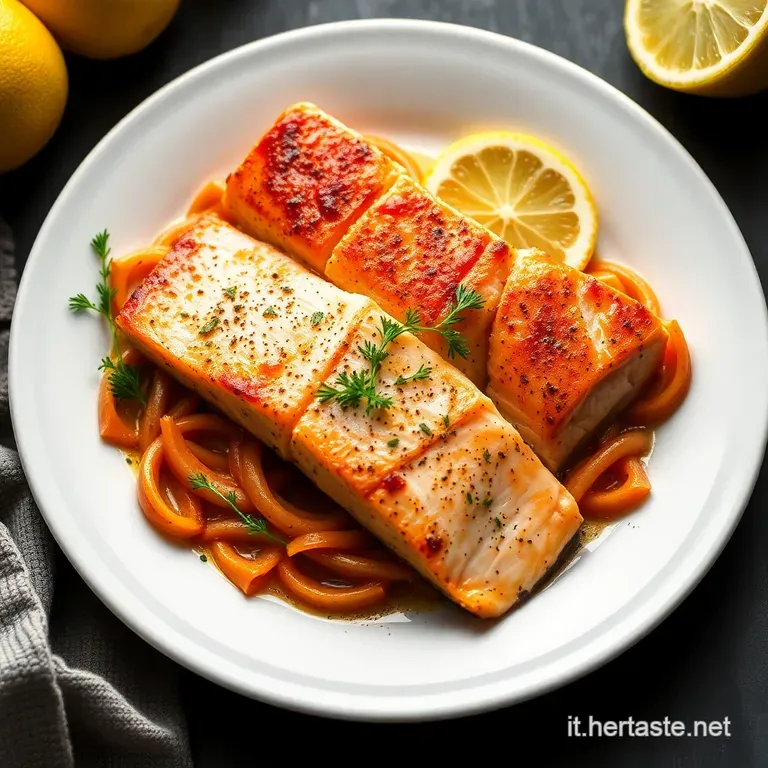 Salmone Al Limone E Rosmarino presentation