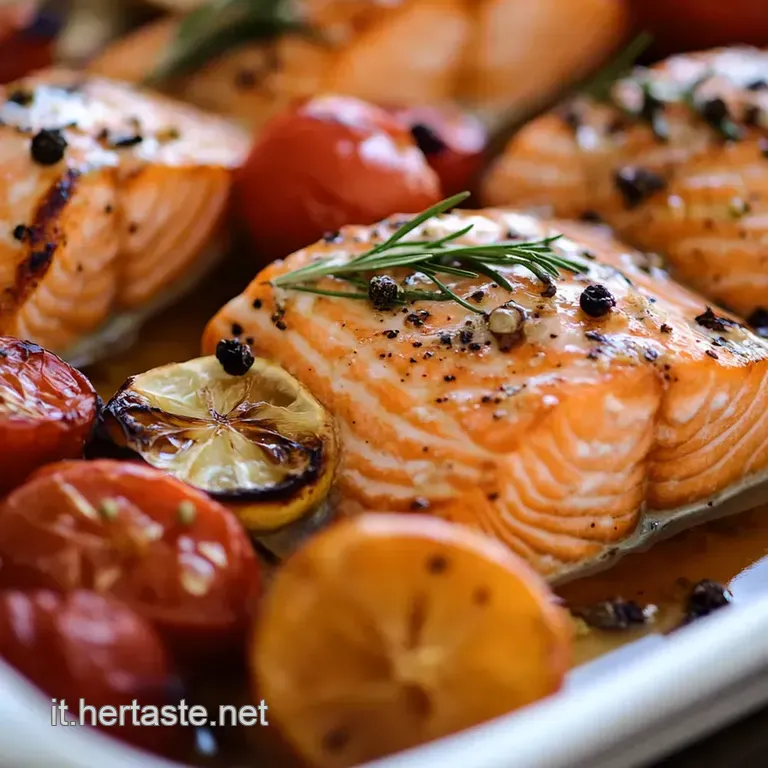 Salmone Croccante in Friggitrice Ad Aria presentation