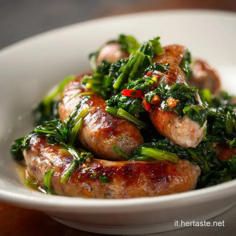 Salsiccia e Friarielli Ricetta Napoletana