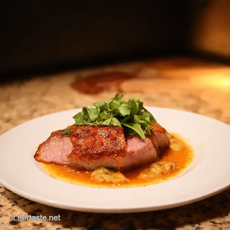 Saltimbocca Alla Romana Espresso Con Insalatina Arcobaleno presentation