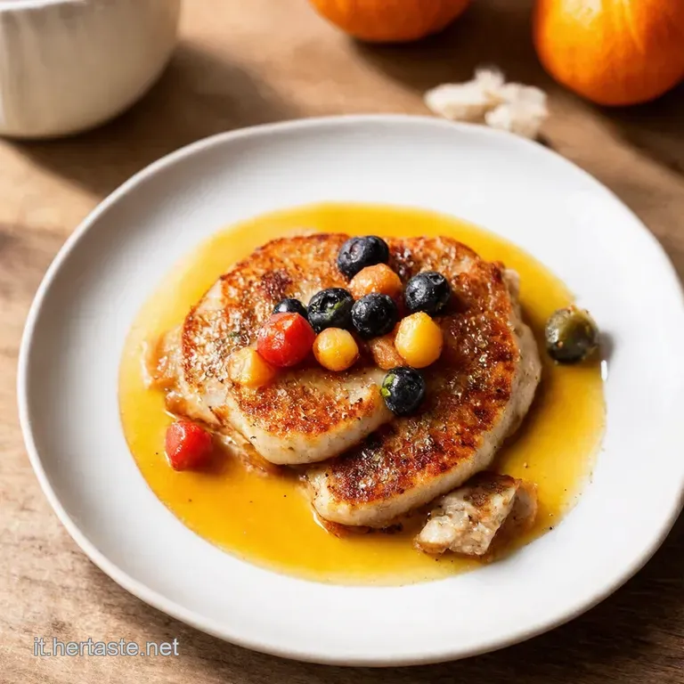 Scaloppine di Maiale ai Frutti di Bosco