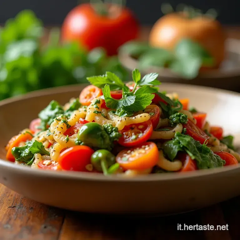 Sformato Di Verdure Arcobaleno presentation