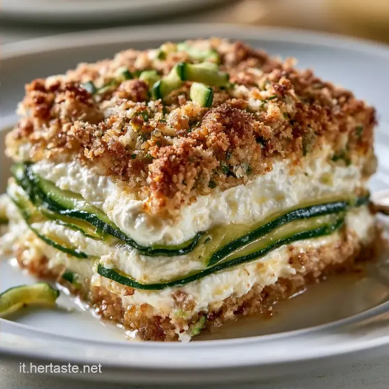 Sformato Zucchine Ricotta Leggero