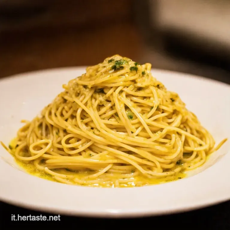 Spaghetti Aglio E Olio presentation