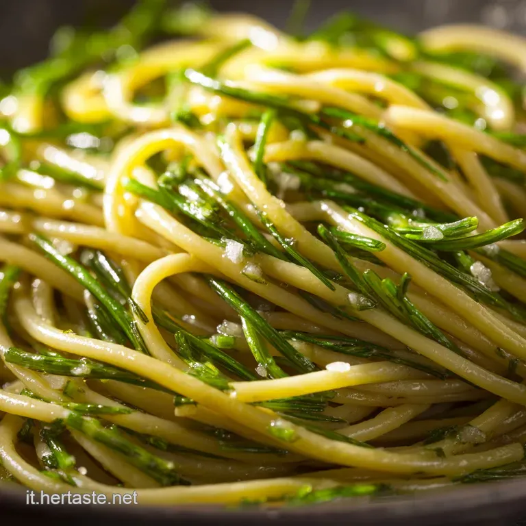 Spaghetti Agli Agretti: Lessenza Della Cucina Italiana Di Primavera presentation