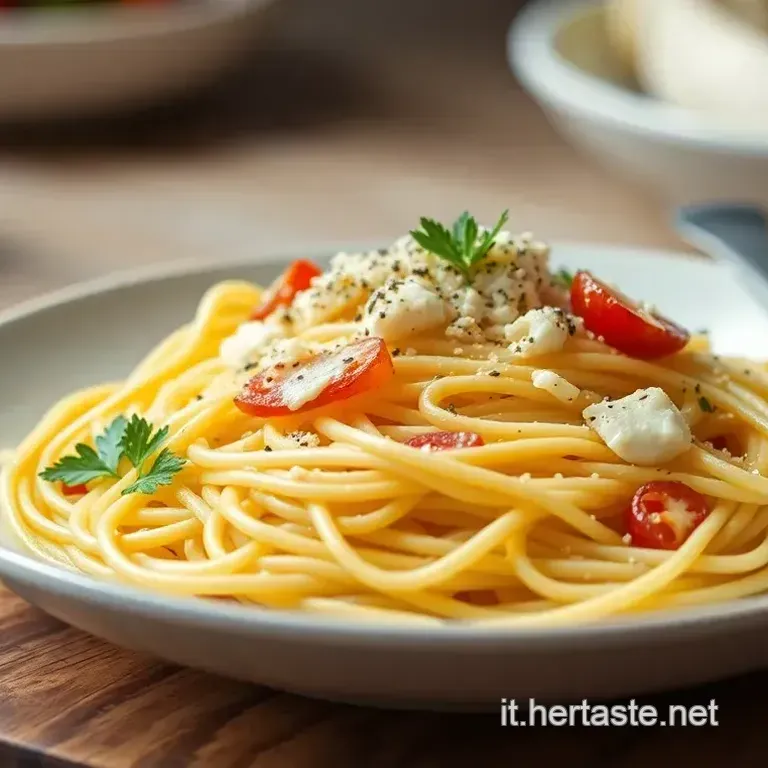 Spaghetti al Limone e Tonno
