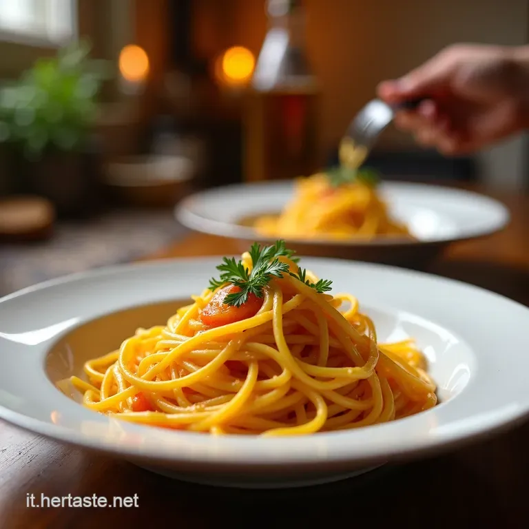 Spaghetti Alla Bottarga Un Sapore Di Mare in Tavola presentation