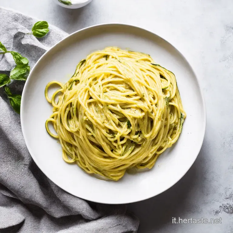 Spaghetti alla Carbonara di Zucchine