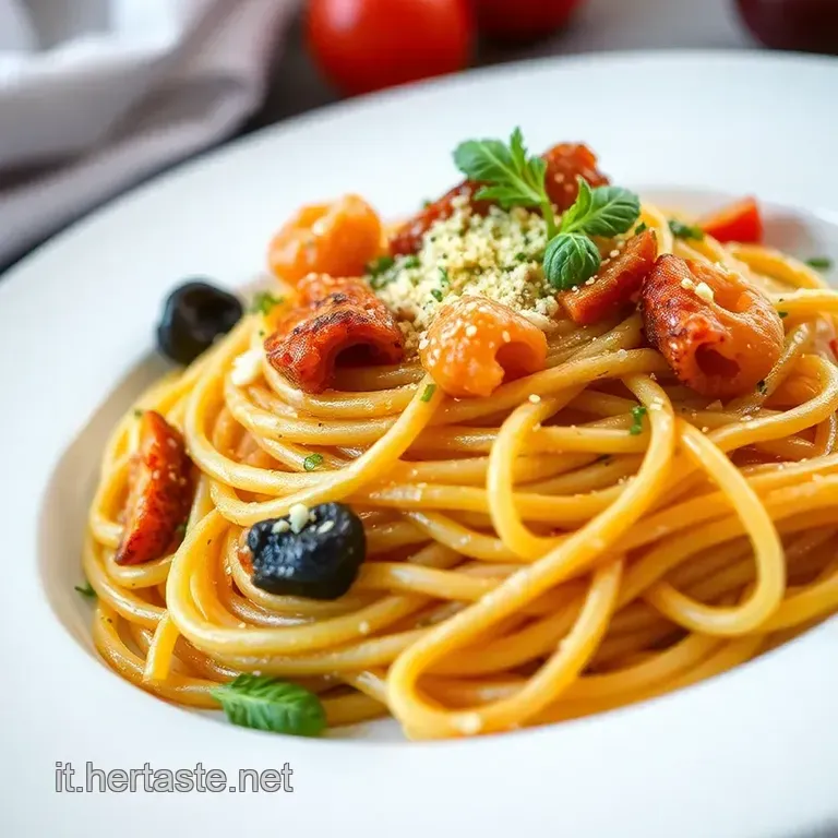 Spaghetti Allo Scoglio Furbo presentation