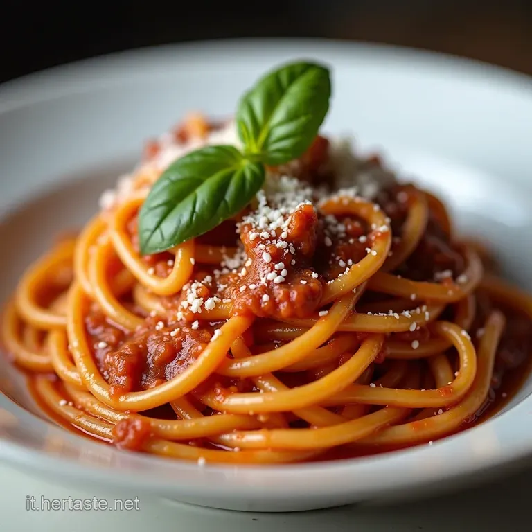 Spaghetti della Suocera Napoletana Il Sugo Rag&ugrave; Dimenticato che Conquista Tutti