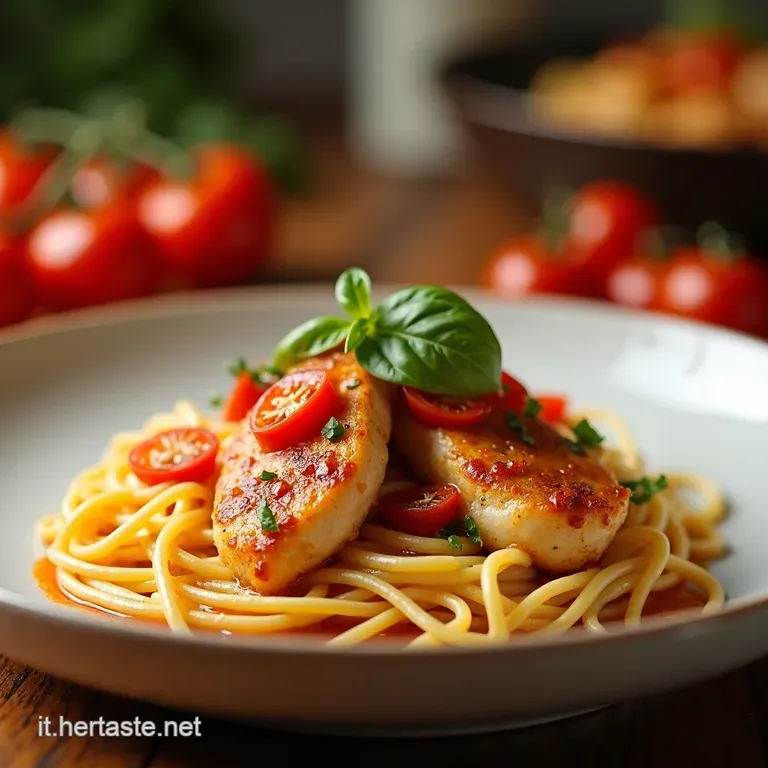 Straccetti Di Pollo Con Peperoni Alla Chef Your Name presentation