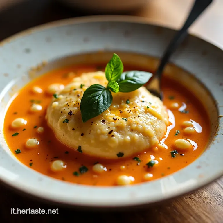 Stracciatella alla Romana LAbbraccio Confortante della Nonna